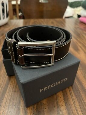 Pregiato Belt Davide in Brown